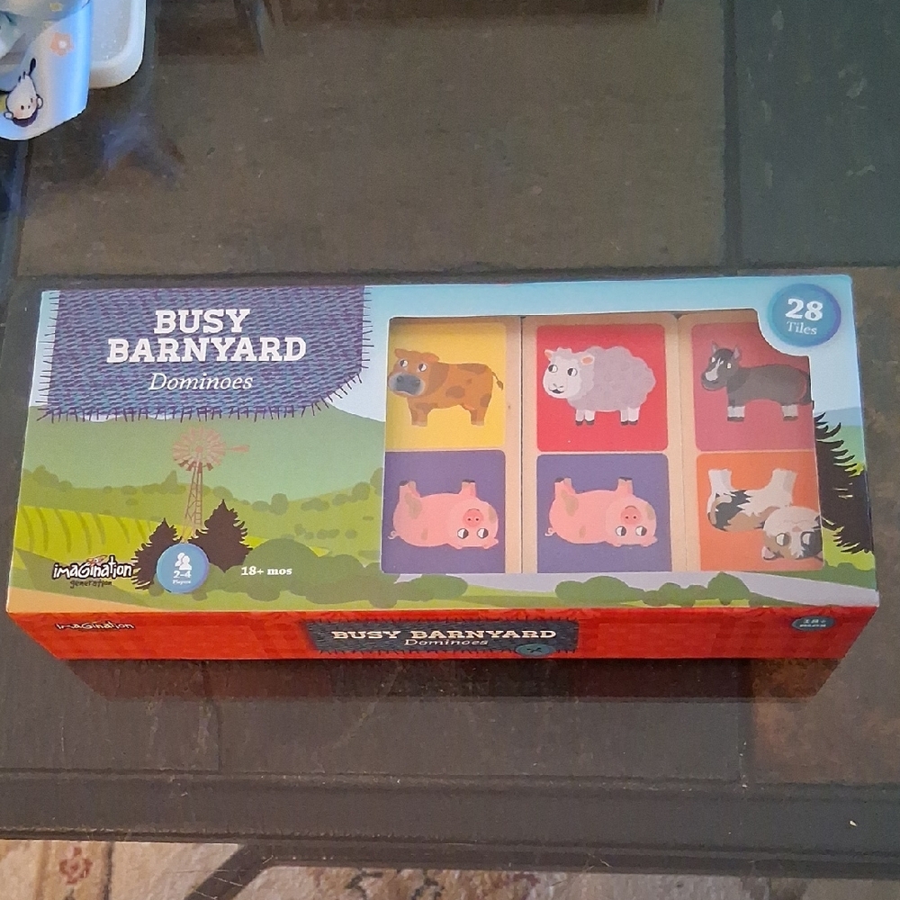 BUSY BARNYARD DOMINOES